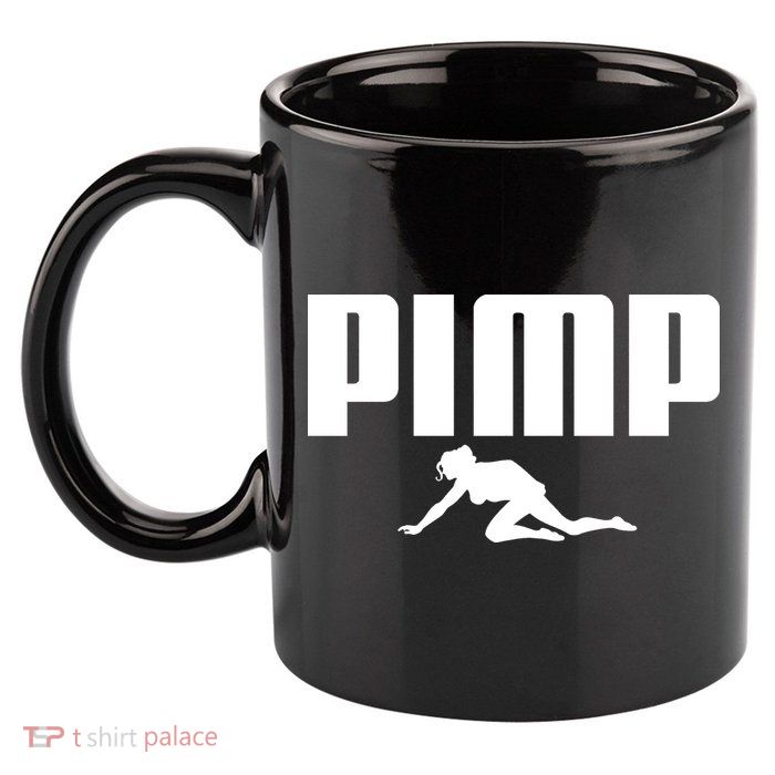 Pimp Logo 11oz C Handle Ceramic Mug