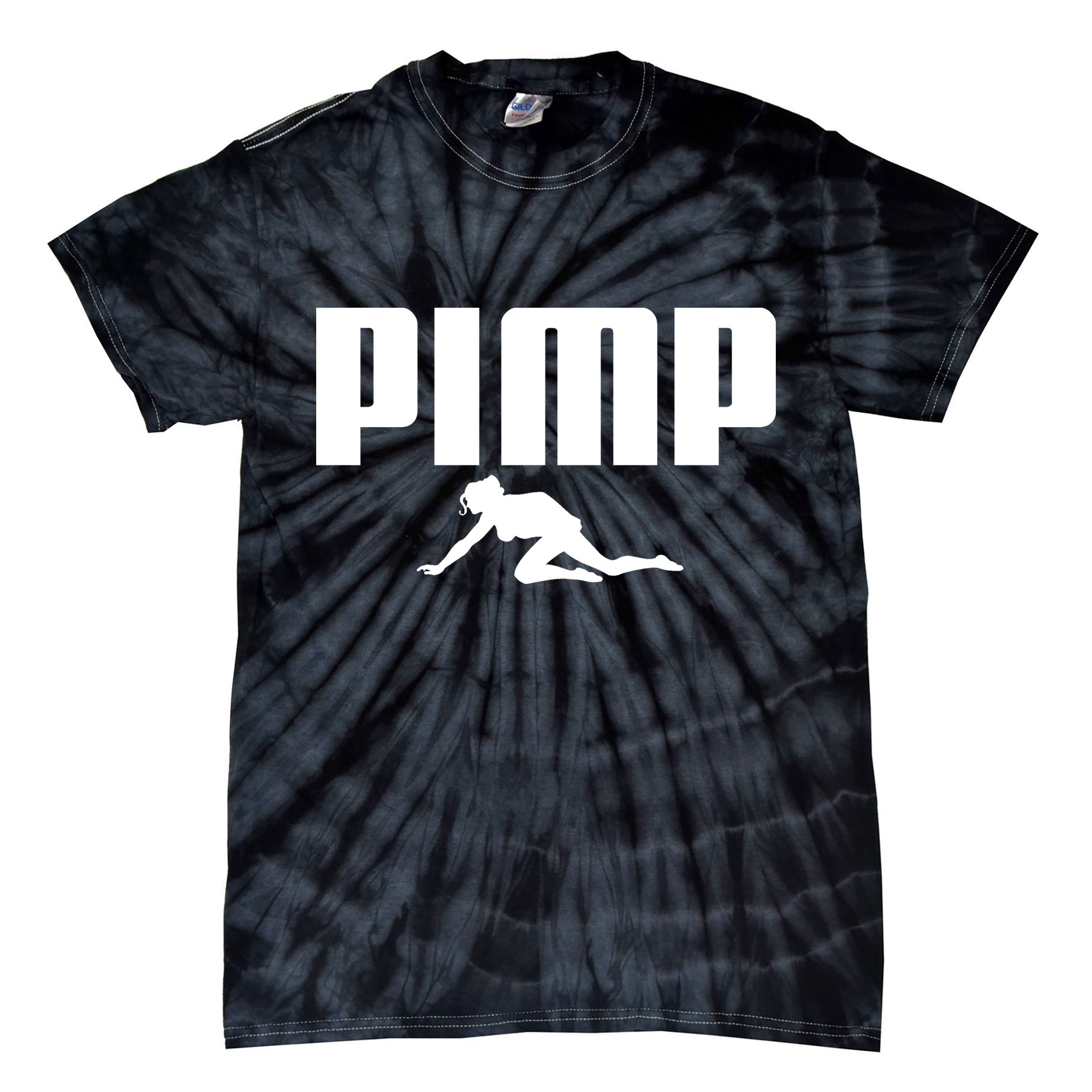 Pimp Logo Tie-Dye T-Shirt