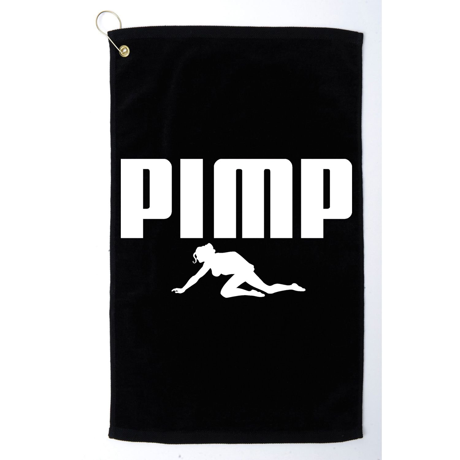Pimp Logo Golf Towel