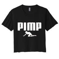 Pimp Logo Women's Crop Top Tee