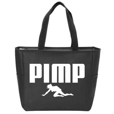 Pimp Logo Zip Tote Bag