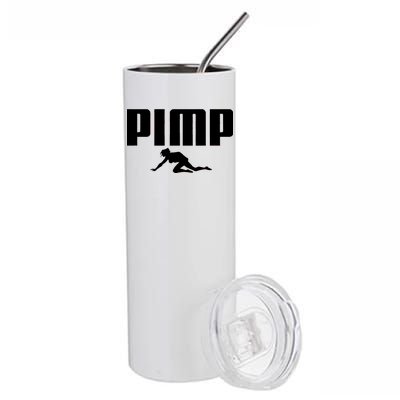 Pimp Logo Stainless Steel Tumbler