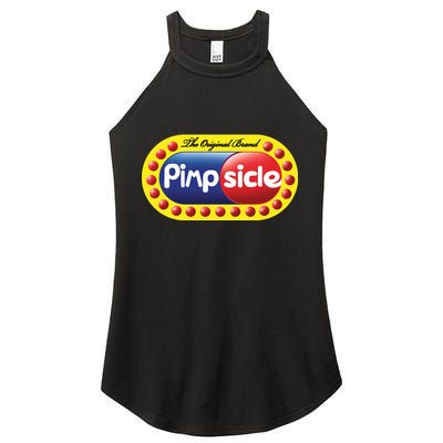 Pimpsicle  Women's Perfect Tri Rocker Tank