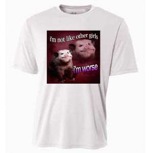 Possum I’M Not Like Other Girl I’M Worse Cooling Performance Crew T-Shirt