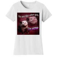 Possum I’M Not Like Other Girl I’M Worse Women's T-Shirt