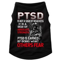 PTSD Is Not A Sign Of Weakness Support Military Troops Doggie Tank
