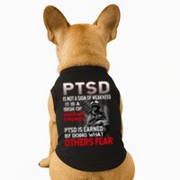 PTSD Is Not A Sign Of Weakness Support Military Troops Doggie Tank