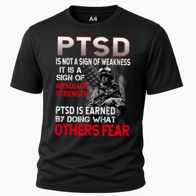 PTSD Is Not A Sign Of Weakness Support Military Troops Performance Shirt