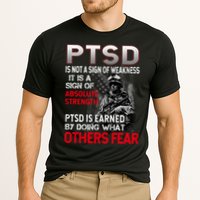 PTSD Is Not A Sign Of Weakness Support Military Troops Performance Shirt