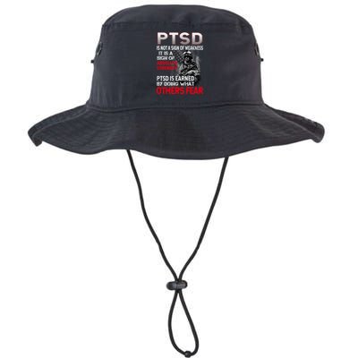 PTSD Is Not A Sign Of Weakness Support Military Troops Bucket Hat