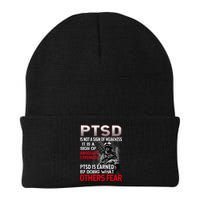 PTSD Is Not A Sign Of Weakness Support Military Troops Beanie