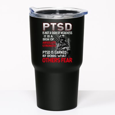 PTSD Is Not A Sign Of Weakness Support Military Troops Tumbler
