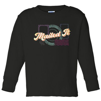 Pound It Noggin' See Ya Pound It, Noggin' Toddler Long Sleeve Shirt