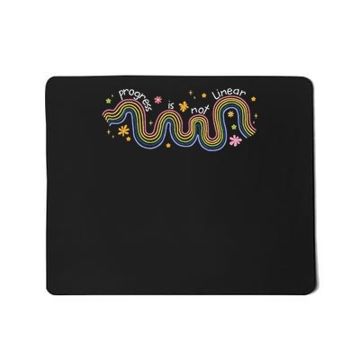 Progress Is Not Linear Sped Ed Special Education Teacher Mousepad