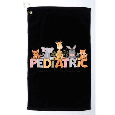 Pediatric ICU Nurse PICU Nurse Animals Nurse Appreciation Golf Towel