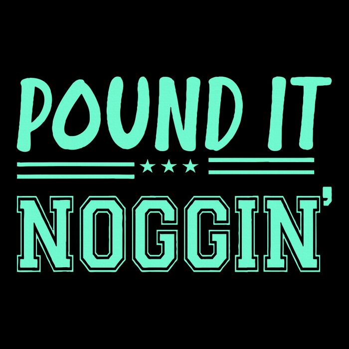 Pound It Noggin Perfect For Dads And Dudes Mousepad