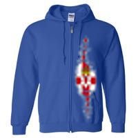 Proud Irish Nationality Northern Ireland Flag Patriotic Gift Full Zip Hoodie