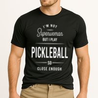 Pickleball I'm Not Superwoman Cooling Performance Crew T-Shirt