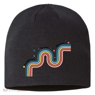 Progress Is Not Linear Sustainable Beanie