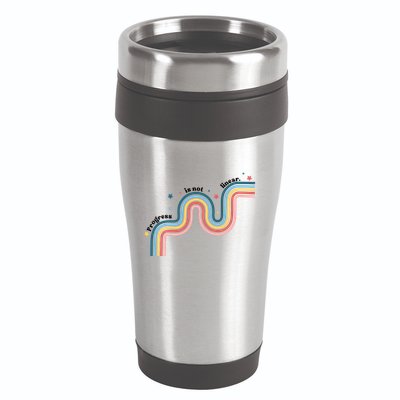 Progress Is Not Linear 16oz Travel Tumbler