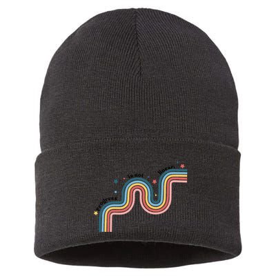 Progress Is Not Linear Sustainable Knit Beanie