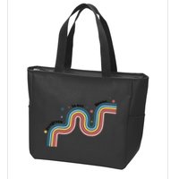 Progress Is Not Linear Zip Tote Bag