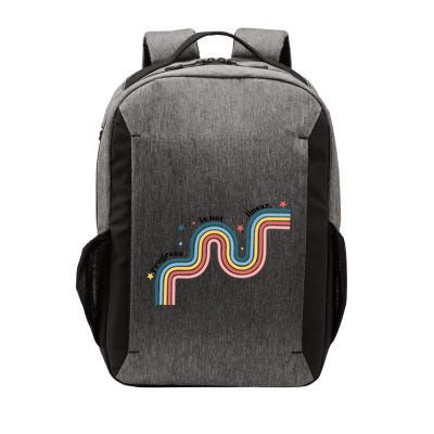 Progress Is Not Linear Vector Backpack