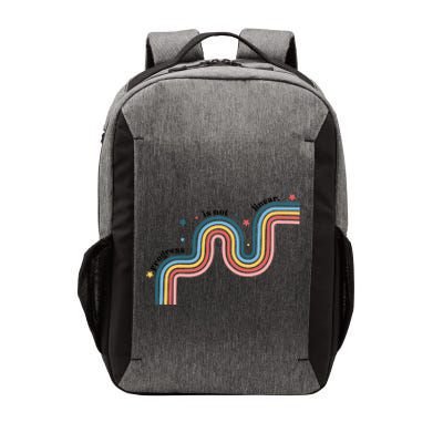 Progress Is Not Linear Vector Backpack