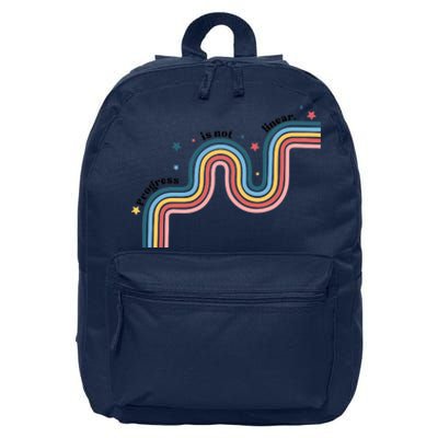 Progress Is Not Linear 16 in Basic Backpack