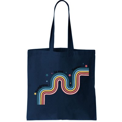 Progress Is Not Linear Tote Bag