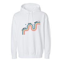 Progress Is Not Linear Garment-Dyed Fleece Hoodie
