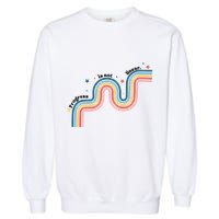 Progress Is Not Linear Garment-Dyed Sweatshirt