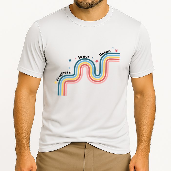 Progress Is Not Linear Performance Shirt