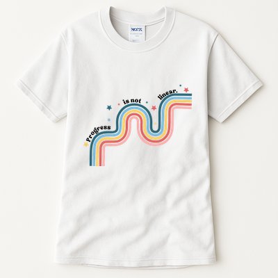 Progress Is Not Linear Tall T-Shirt