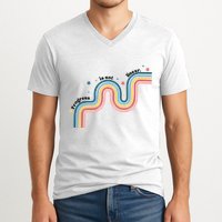 Progress Is Not Linear V-Neck T-Shirt