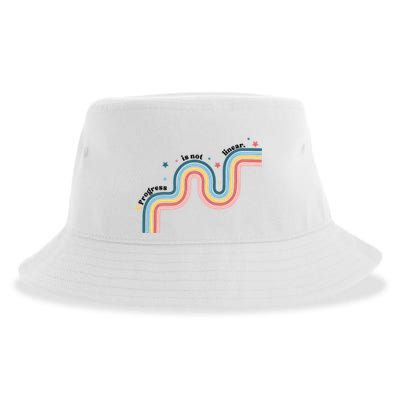 Progress Is Not Linear Sustainable Bucket Hat