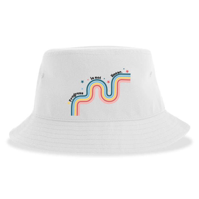 Progress Is Not Linear Sustainable Bucket Hat