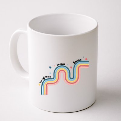 Progress Is Not Linear Mug
