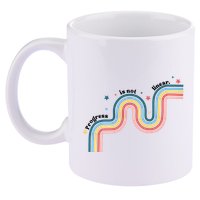 Progress Is Not Linear 11oz C Handle Ceramic Mug