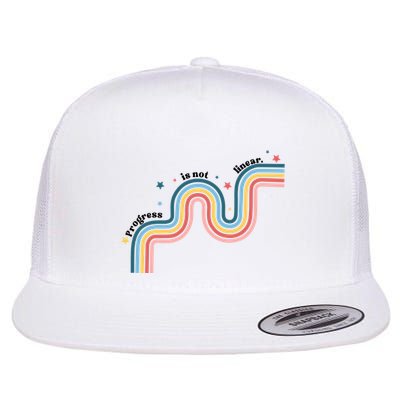 Progress Is Not Linear Flatbill Hat