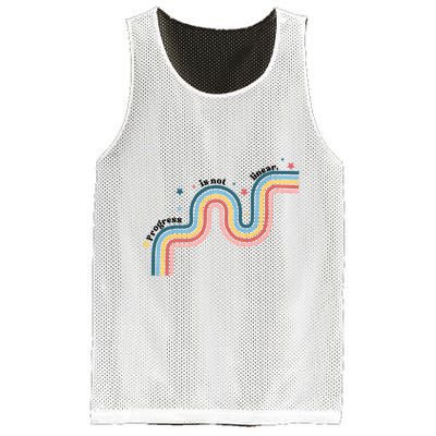 Progress Is Not Linear Mesh Reversible Basketball Jersey Tank