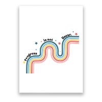 Progress Is Not Linear Poster
