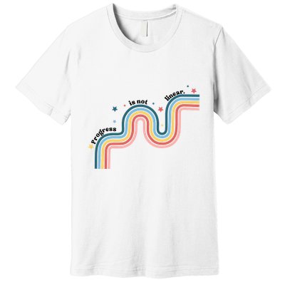 Progress Is Not Linear Premium T-Shirt