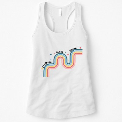 Progress Is Not Linear Womens Tank Top