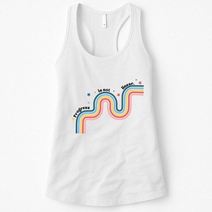 Progress Is Not Linear Womens Tank Top