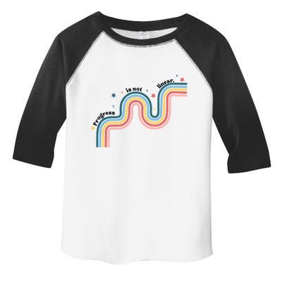 Progress Is Not Linear Toddler Fine Jersey T-Shirt