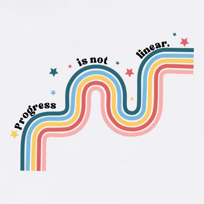 Progress Is Not Linear Tank Top