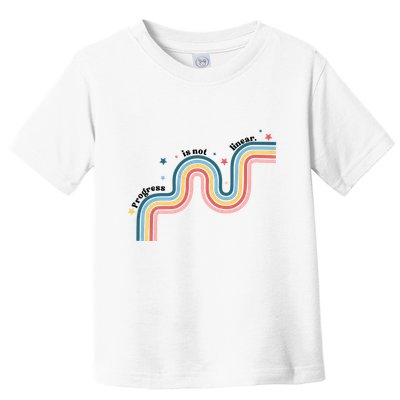 Progress Is Not Linear Toddler T-Shirt