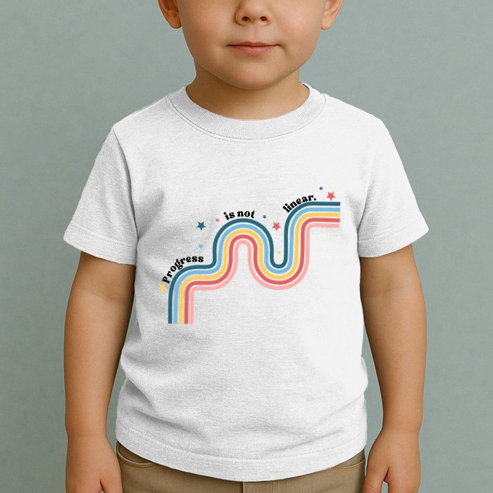 Progress Is Not Linear Toddler T-Shirt