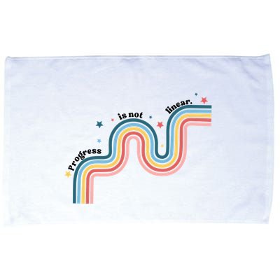 Progress Is Not Linear Microfiber Hand Towel
